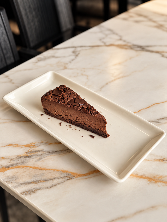 Belgian Mousse Cake.