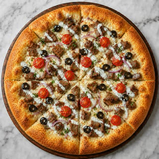 The Greek Pizza