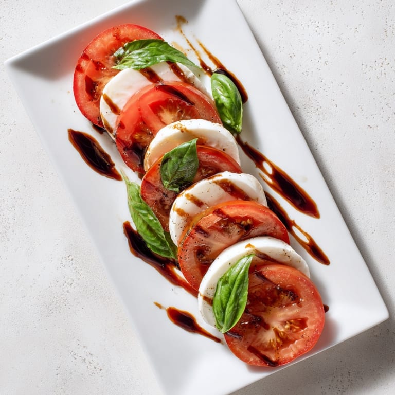 Fresh Caprese Delights: Pizza, Salad, and More